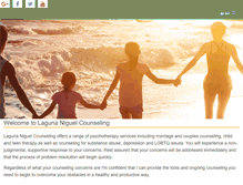 Tablet Screenshot of lagunaniguelcounseling.com